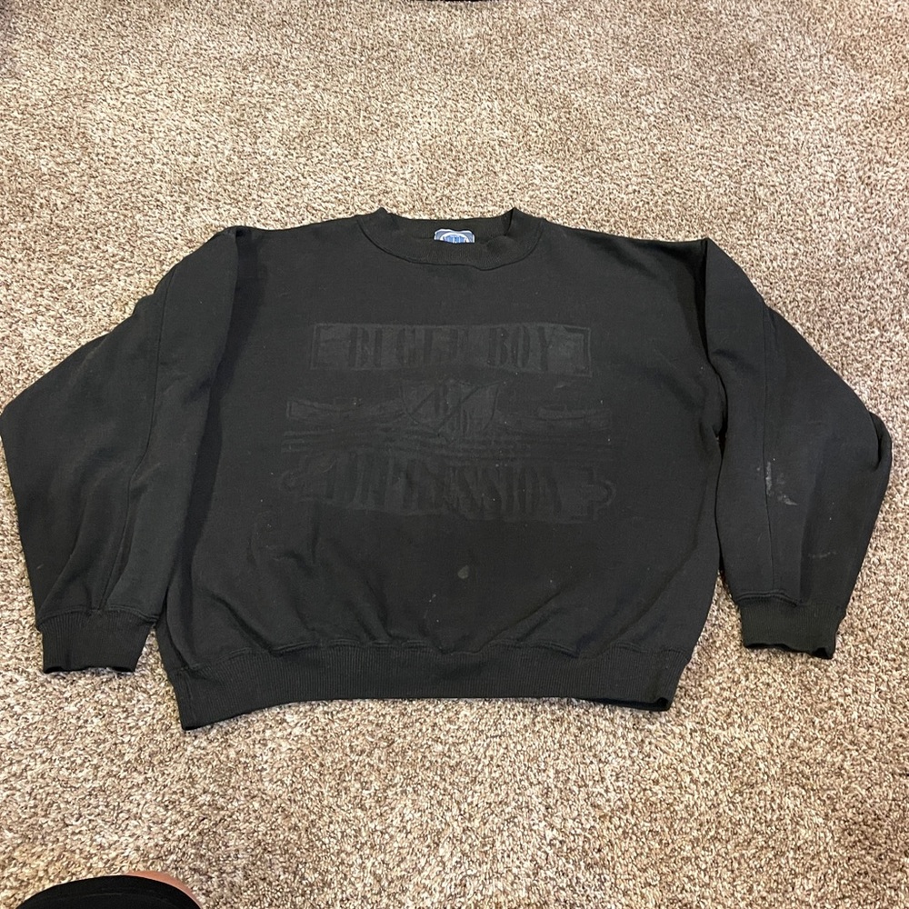 Vintage Impression Print Bugle Boy Size Medium Crewneck Sweatshirt